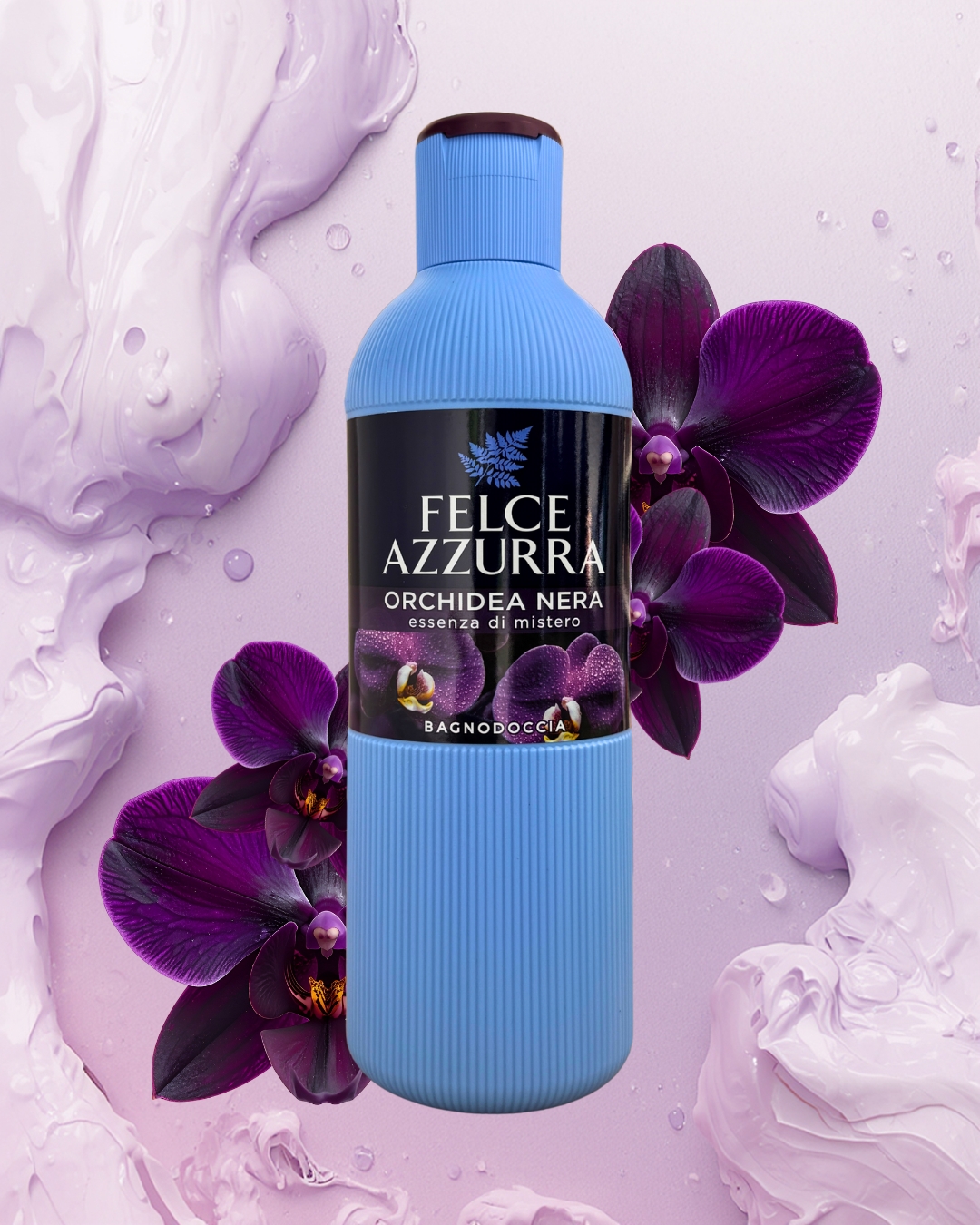 Felce Azzurra żel do mycia ciała 650ml Black Orchid (Czarna Orchidea)