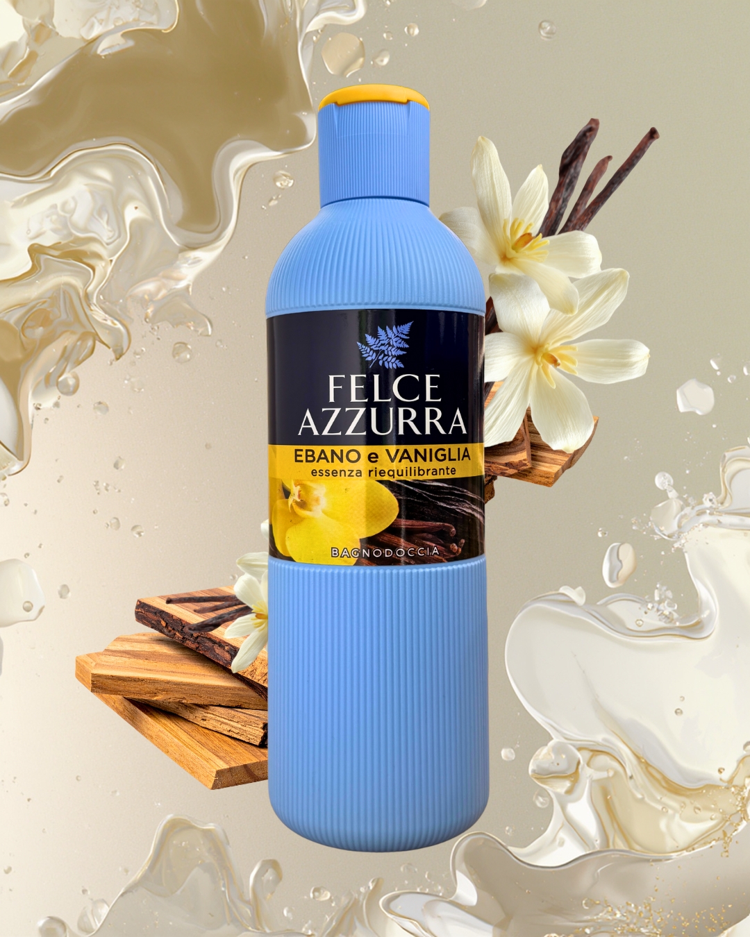 Felce Azzurra Żel Do Mycia Ciała 650ml Ebano e Vaniglia (Heban i Wanilia)