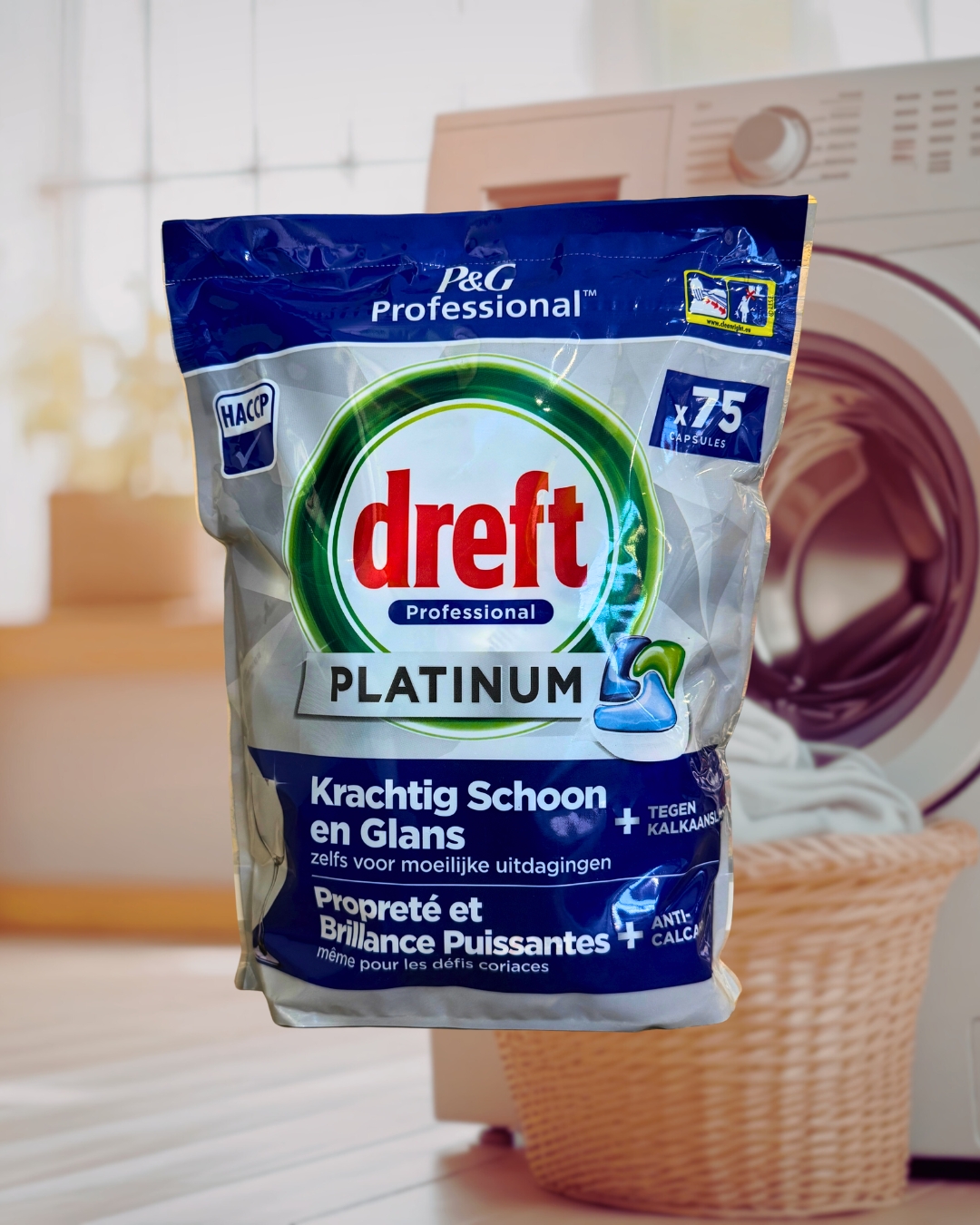 Dreft Professional Platinum - Kapsułki do zmywarki - 75szt.