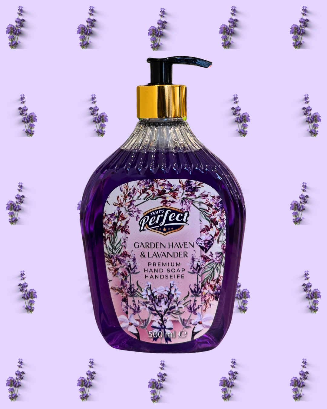 That's Perfect – Garden Haven & Lavender (Lawenda) - Mydło w Płynie - 500ml