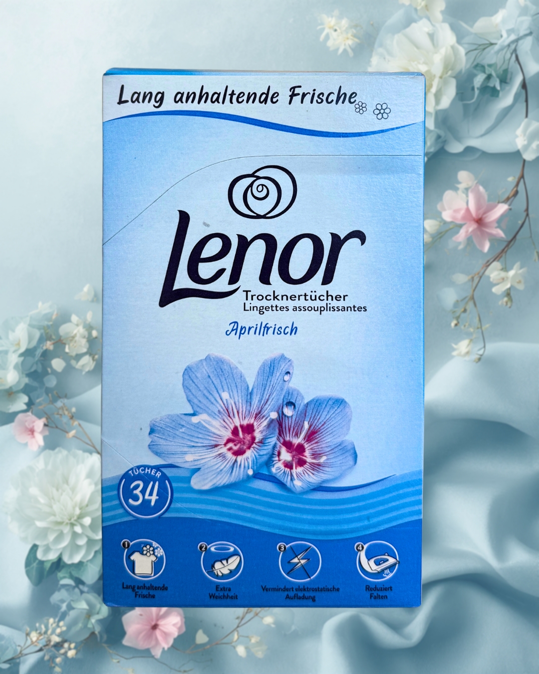 Lenor Trocknertücher Aprilfrisch - Chusteczki zapachowe do suszarki