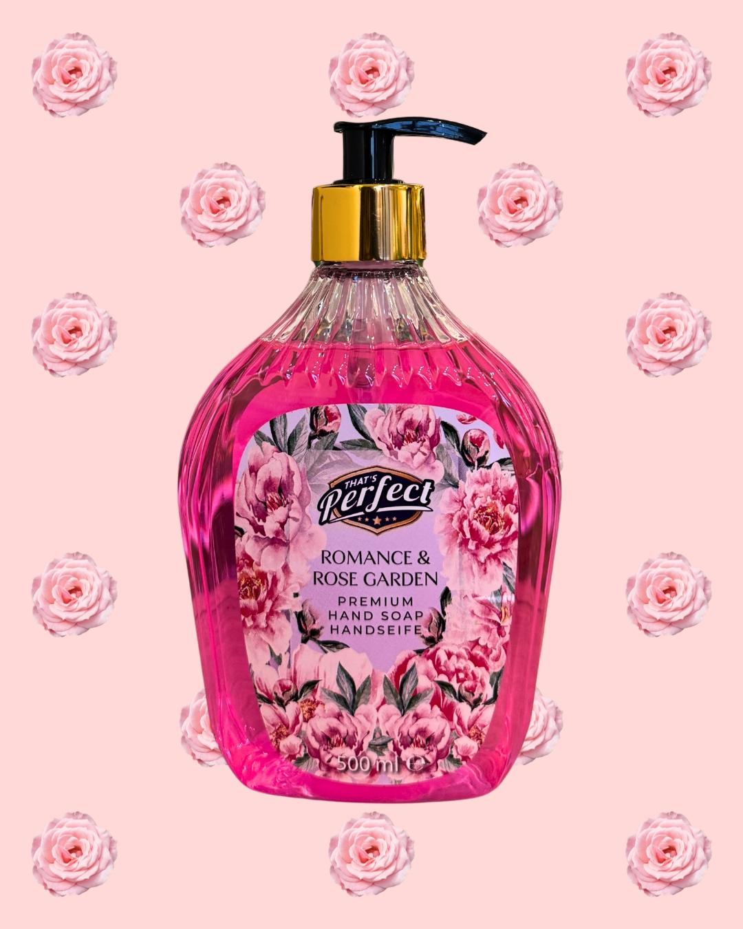 That's Perfect – Romance & Rose Garden (Róża) - Mydło w Płynie - 500ml