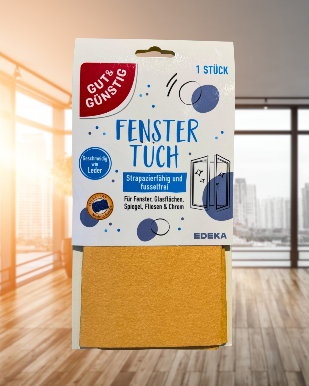 Gut & Günstig – Fenstertuch - Ściereczka do szyb