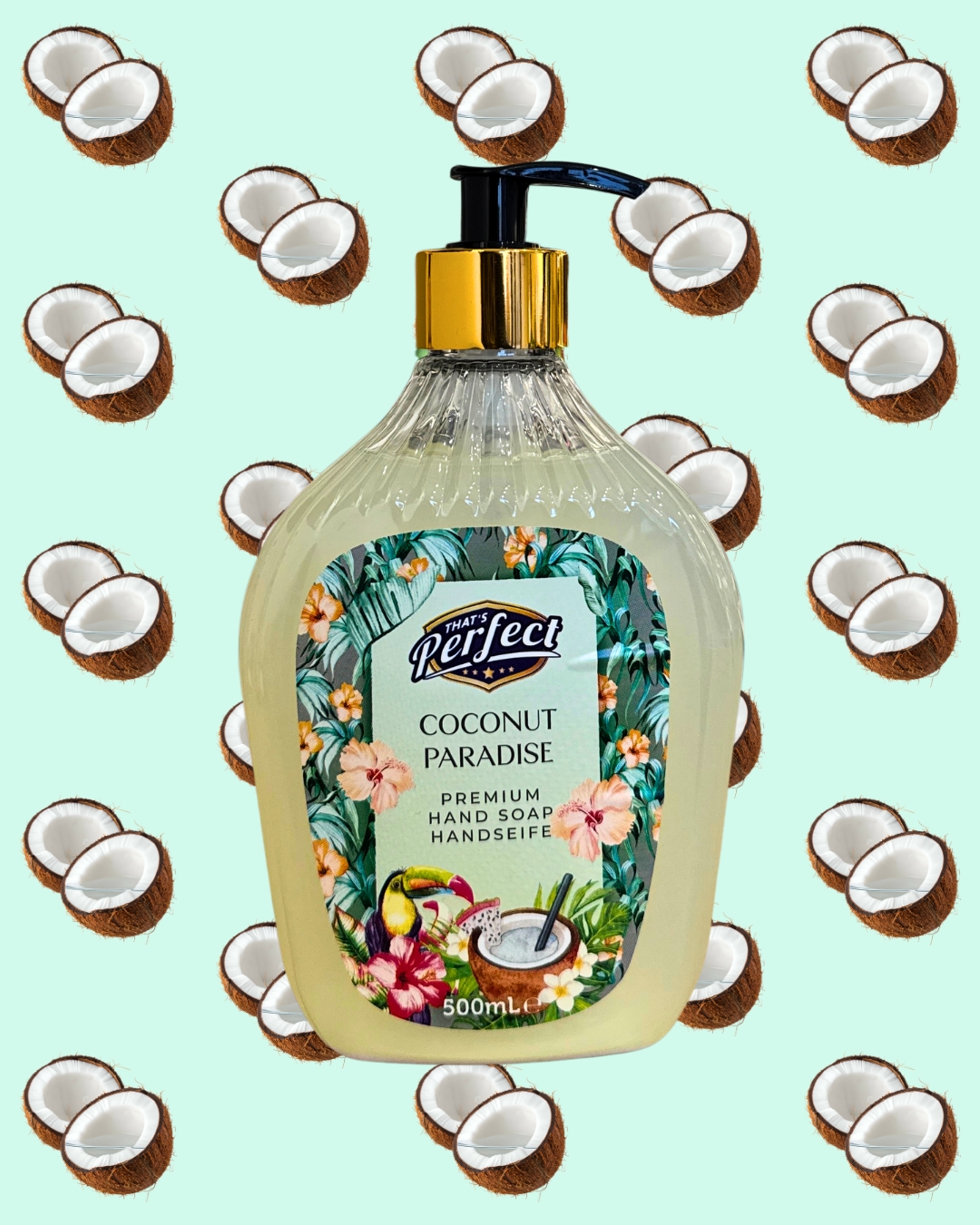 That's Perfect – Coconut Paradise (Kokos) - Mydło w Płynie - 500ml