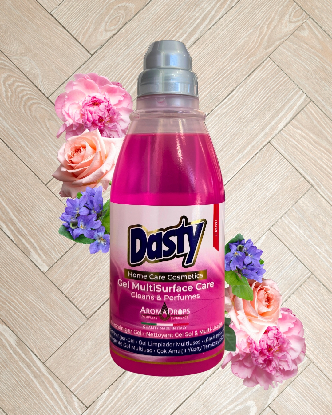 Dasty Gel MultiSurface Care Floral - Płyn do podłóg