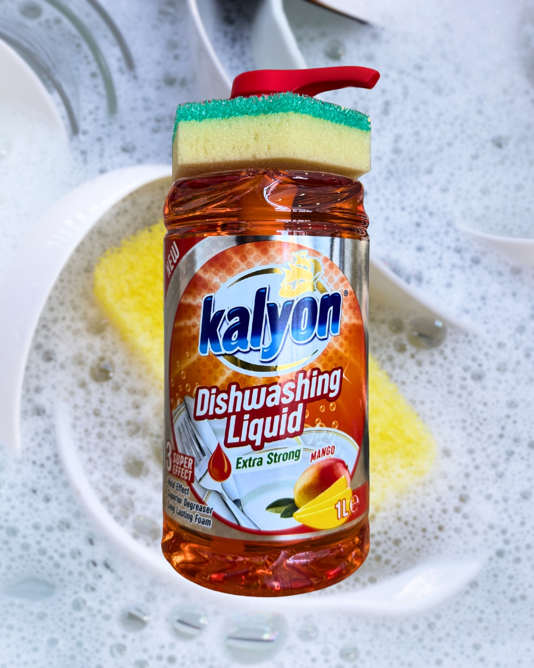 Kalyon Płyn do Mycia Naczyń z Pompką – Mango