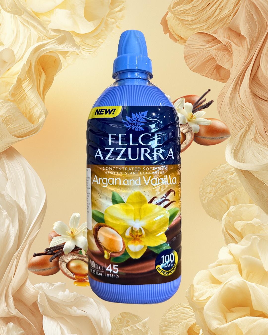 Felce Azzurra Argan and Vanilla (Argan i Wanilia) - Płyn do płukania tkanin